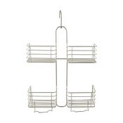 Wholesale - 4 SECTION SATIN NICKEL SHOWER CADDY, UPC: 840005232361